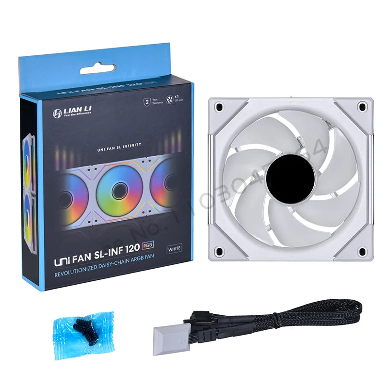 Lian Li Uni Fan SL-INF 120 Infinity Mirror Case Radiator Fan Cableless Gen.3th 12cm Watercooler Forward/ Reversed Blade